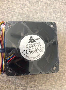 AFB0612GH DELTA风扇 6025 12V 0.72A 6厘米/CM大风量散热风扇