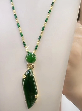 小蛮腰吊坠项链防过敏吊坠