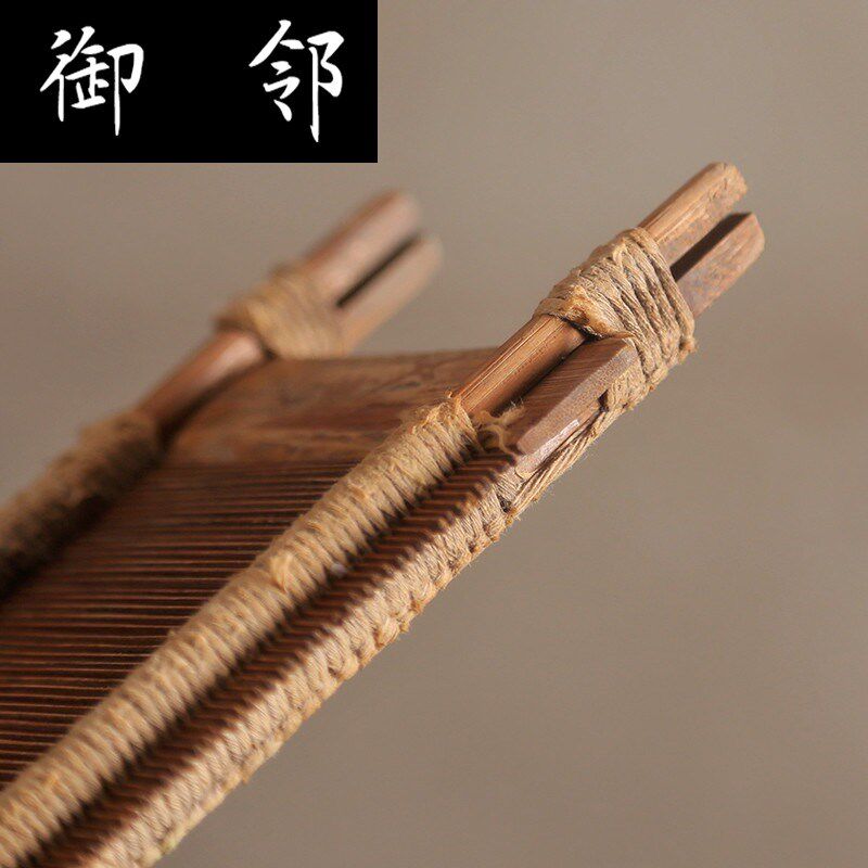 老货竹排茶盘 竹制长方形功夫茶具托盘 家用杯托实木杯架干泡茶台|ruв категории посуда, чайный сервиз, Садо/ноль - от Buy2taobao.com для оказания профессиональной услуги покупки агента Taobao