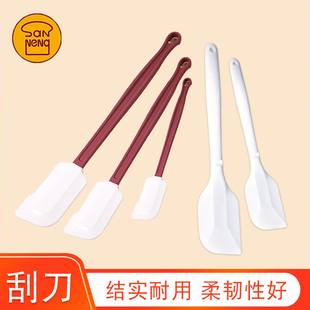 三能一体式硅胶刮刀烘焙工具 耐高温硅胶小刮刀 面团搅拌棒硅胶铲