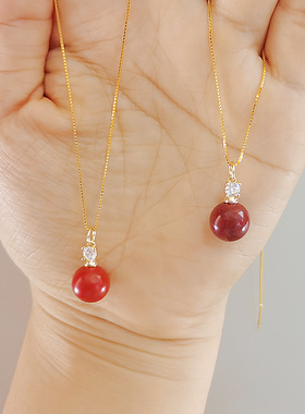 s925银锁骨链天然含量原矿女吊坠