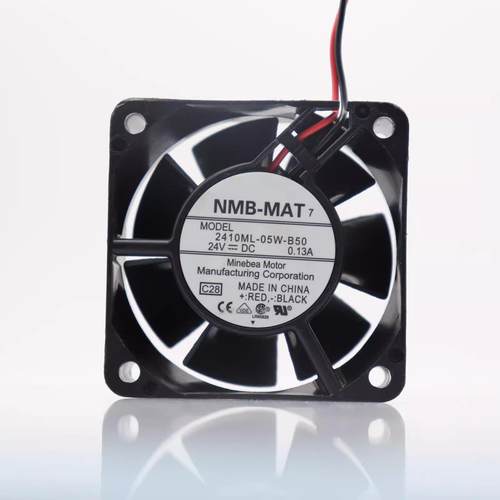 2410ML-05W-B50/B59 NMB 6025 24V 0.13A 6CM 滚珠变频器散热风扇