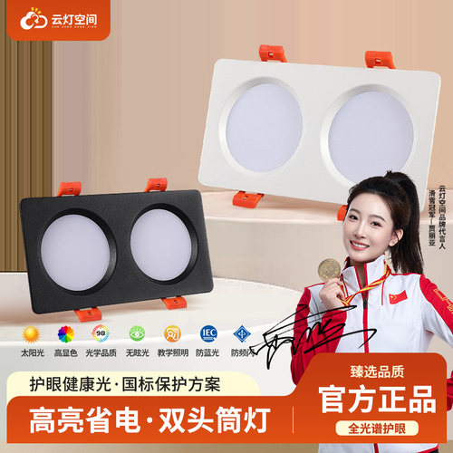 led16*8cm长方形公分超薄筒灯