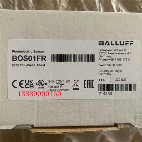进口BOS01FRBOS23K-PA-L
