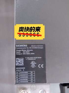 6SL3120-1TE32-0AA4西门子驱动模块200A