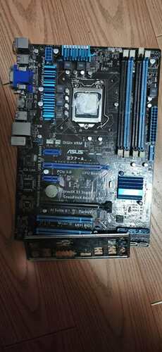 拆机华硕Z77-A+E31230V2处理器板U功能