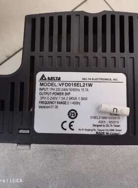 台达变频器VFD015EL21W.220V/1.5kw.功能