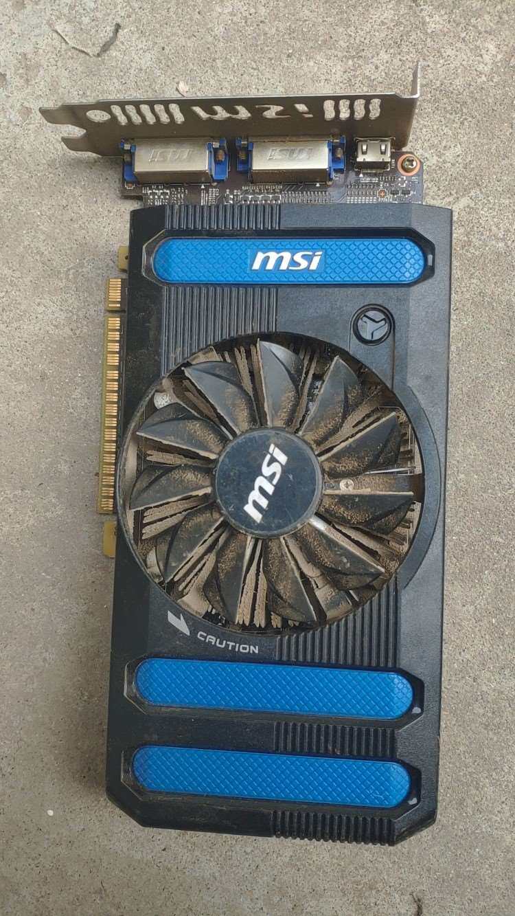 MSI/微星N650Super显卡正常拆机