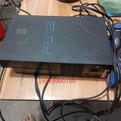 二手PS2游戏机,ScPH-30006R,物品如图,功能正常