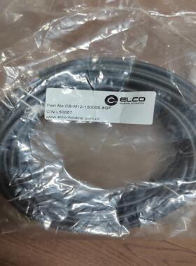 10米7芯M12预铸线母头 宜科L5007 CB-M(询价）