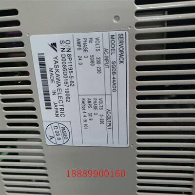 SGDB-44ADG安川伺服驱动器,功能完好成色漂亮可充新,