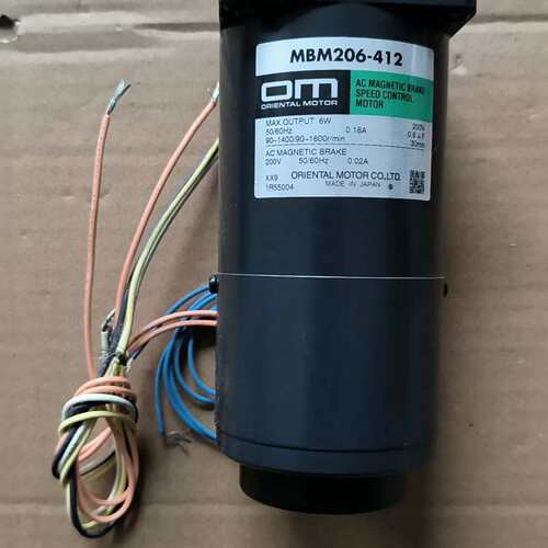 日本OM东方 MBM206-412磁刹车调速电机 拆机件 成(议价）