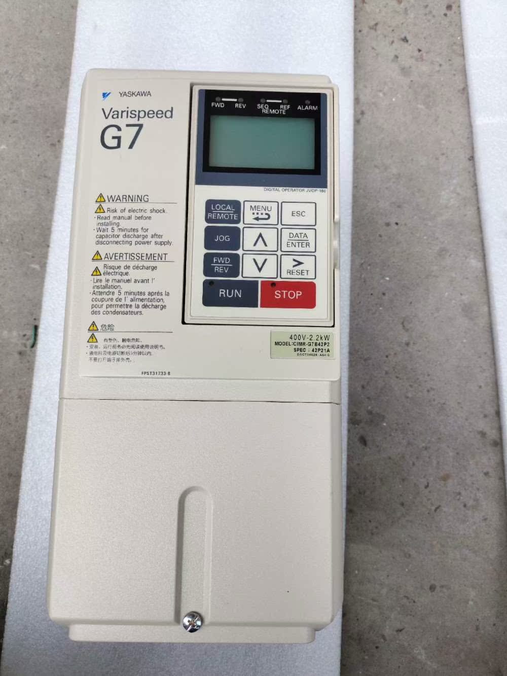 安川变频器CIMR-G7B42P2没有包装功能包好用