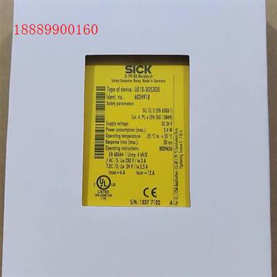 sick西克sickUE10-30S3D0德国西克安全继电