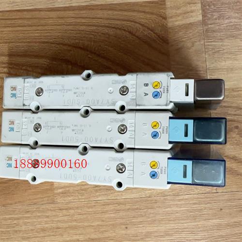 工程尾货安装未使用SMC电磁阀SY7A00-5UD1实物