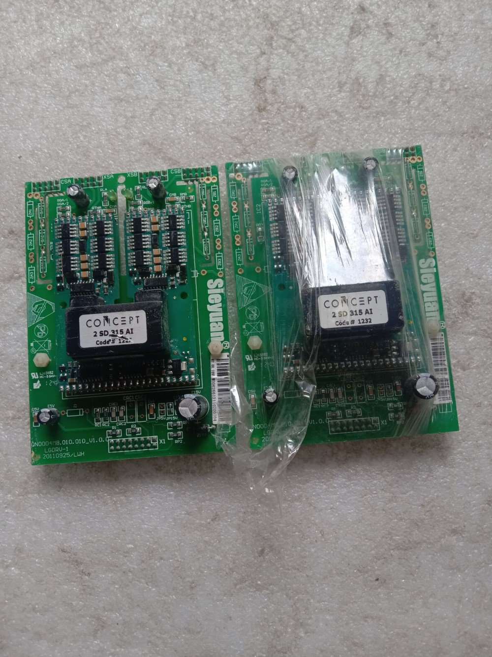 中国中车变频驱动板IGBT模块2SD315AI拆机