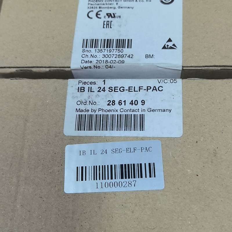 菲尼克斯功能模块 IB IL 24 SEG-ELF-PAC(议价）