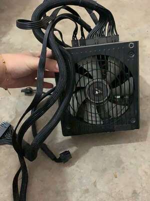 海盗船RM650x模组电源,线材都在