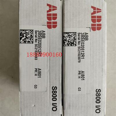 ABB模块S800I/O模块3BSE020512R1,全