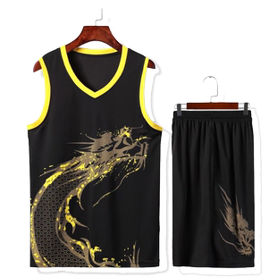 龙舟服装龙舟比赛队服端午团购龙舟服龙纹篮球服赛划龙船衣服印字