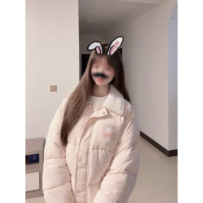 氛围学院风加厚暖和外套