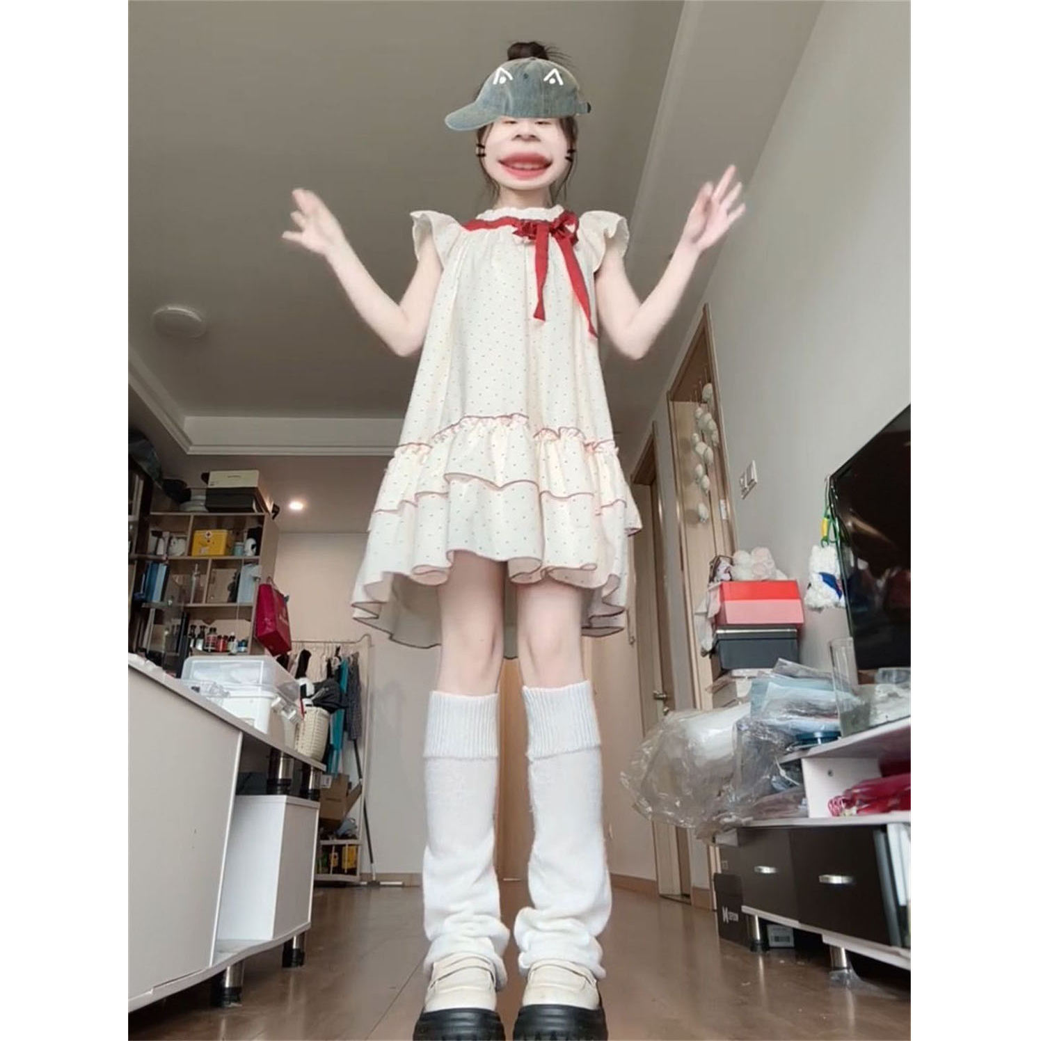 学生甜美风显瘦夏日新款裙子