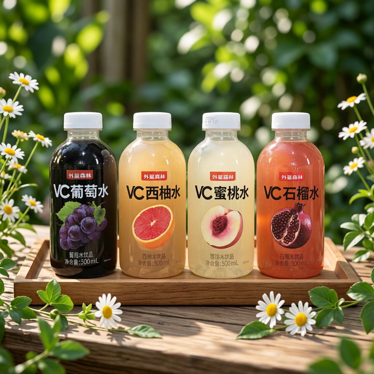 外星森林VC葡萄西柚石榴蜜桃水