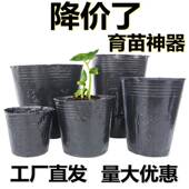 营养钵育苗杯育苗杯营养盆 一次性塑料花盆 育苗盆育苗袋大号草花