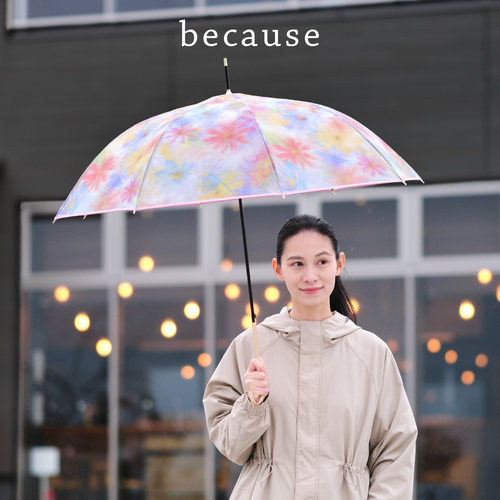 碧蔻资清新雨伞长短可选