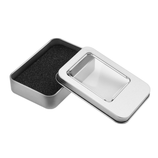 长方形徽章纪念奖章包装盒子定制 开天窗礼盒刻印字订做 U盘套装