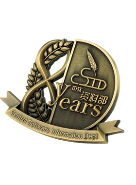 周年庆定做高档奖励礼品荣誉勋章