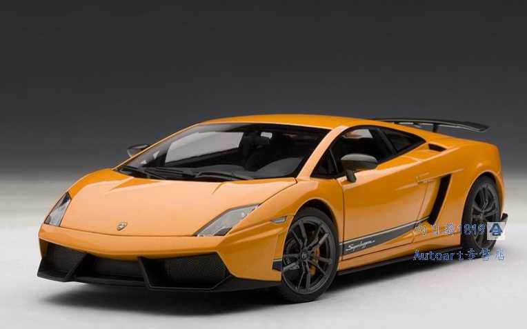 新autoart 奥拓 18 兰博基尼 lp570 跑车 合金汽车模型