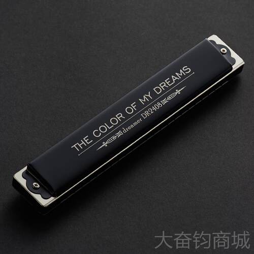 正品天鹅追演人2408口琴初学者生成梦人高端级专业奏级24孔复音乐
