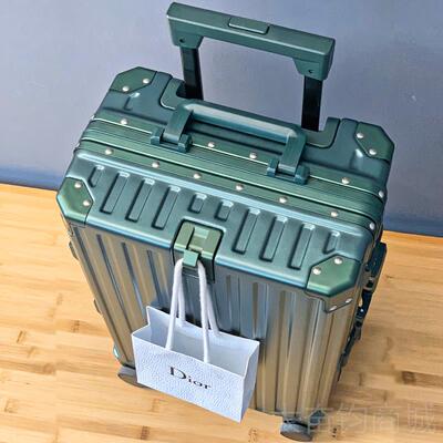 正品箱出国PC铝拉杆万向轮26寸28行李框箱女24寸密码旅行箱20皮男