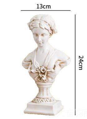 正品JK空间 新欧式复品古雕维纳斯少女树脂塑慕摆件 首饰雕塑展示