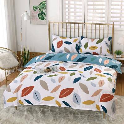 正品香港尺寸单人纯棉笠款三件套儿童卡通全e棉双床人四件套uen/K