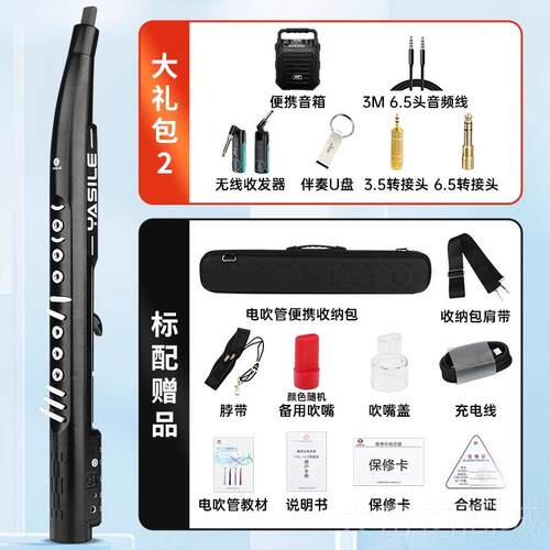 正品雅思cc2024新款电吹管乐器电大全电萨乐克斯笛葫子芦丝中老年