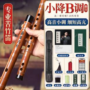 正品湛学乐文兵笛子竹笛古风横笛器F调生儿童g调笛学初成人零基础