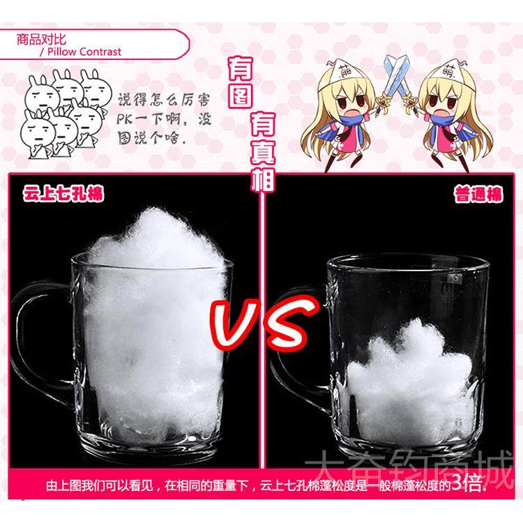 正品尚上棉萌等身抱枕枕芯160X5PP棉180X60cm云0七孔抱枕等身枕芯