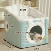 猫屋双层猫板猫 用封树闭式 正品 猫爬架通猫抓窝猫一体猫咪别墅四季