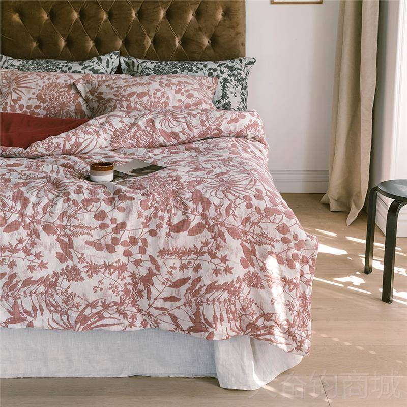 正品仔普北欧特种工艺M.ASI系四列全棉床上件套纯棉1.51米被8套床