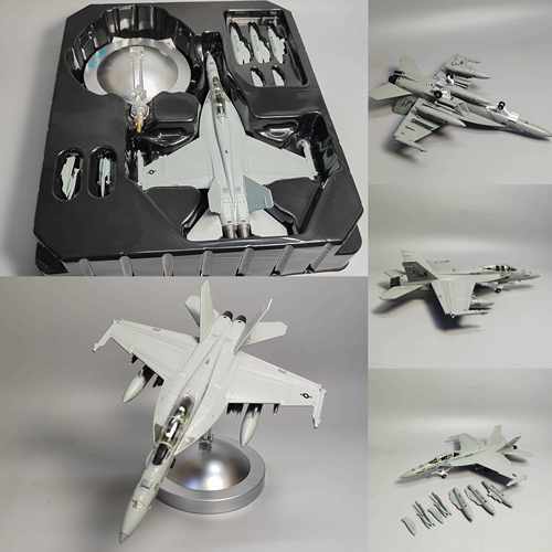 正品1:100F1大8蜂战机模型合金仿真壮志黄凌云黑狮中队军事纪斗念