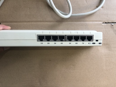 Allied telesis安奈特端口以太网 CentreCOM  FH708TP 拆机9成新