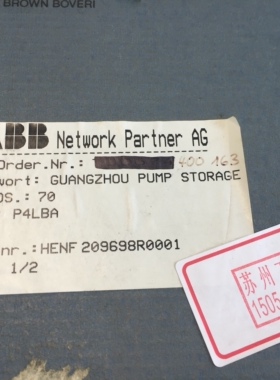 ABB  P4LBA ；HENF209698R0001 全新现货就1个 HENF209698R1 议价