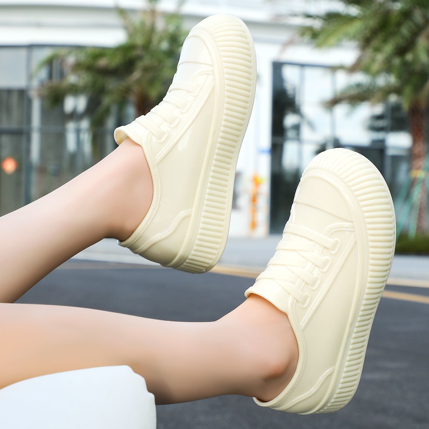 防水防滑时尚新款女士雨鞋