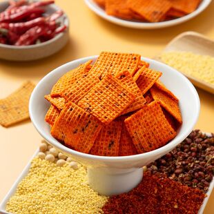 刺猬阿甘辣子锅巴香辣麻辣休闲解馋办公室下午茶宿舍追剧辣味零食