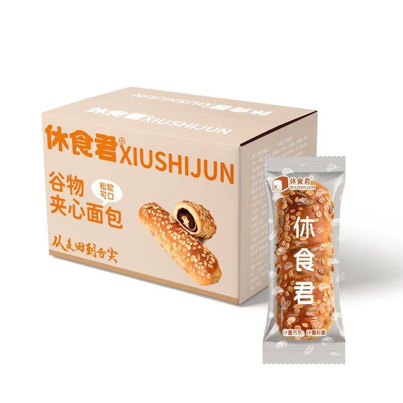 休食君净重2斤杂粮欧包豆