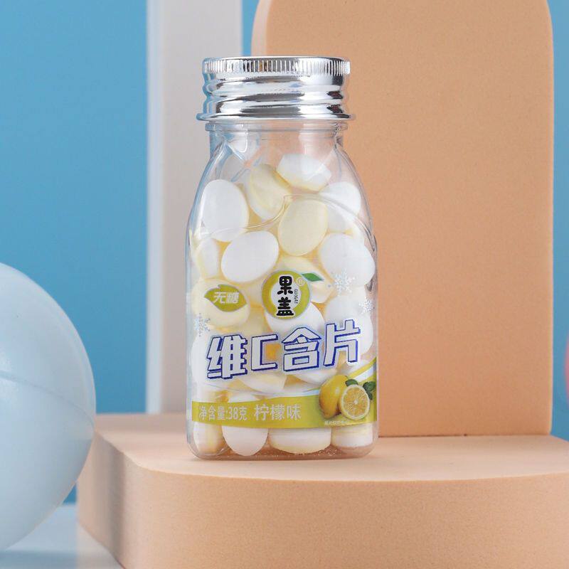 维c薄荷糖清新口气含片无