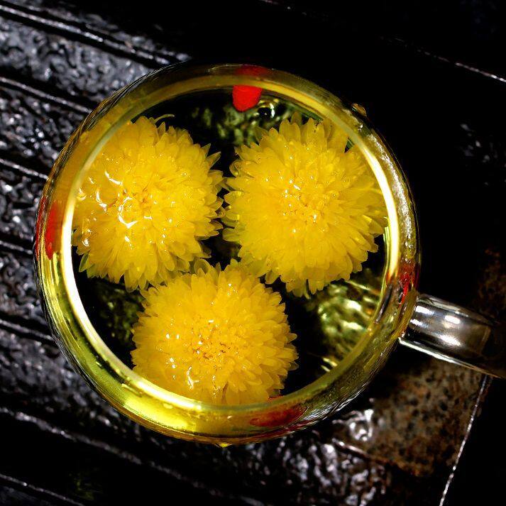 菊花茶婺源皇草茶黄山贡