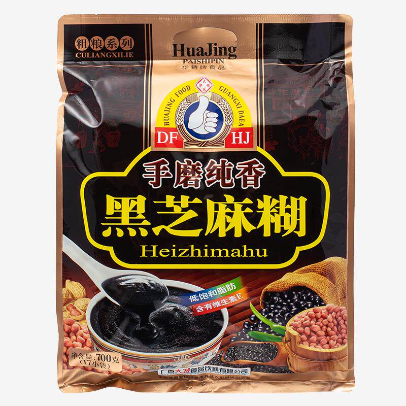 手磨纯香黑芝麻糊700g营
